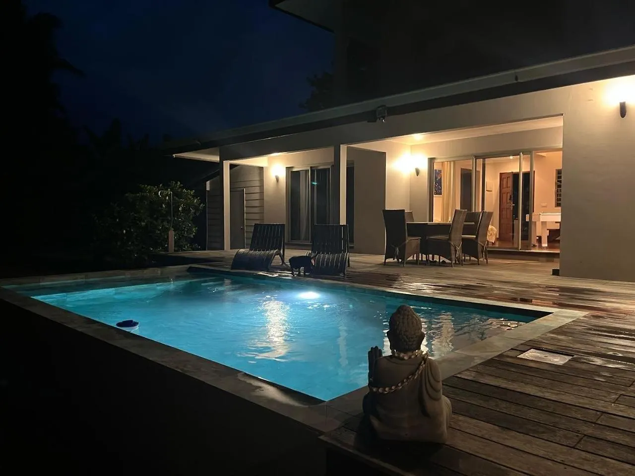 Ferienhaus Moorea Temae Villa Walking Dist Beach And Golf