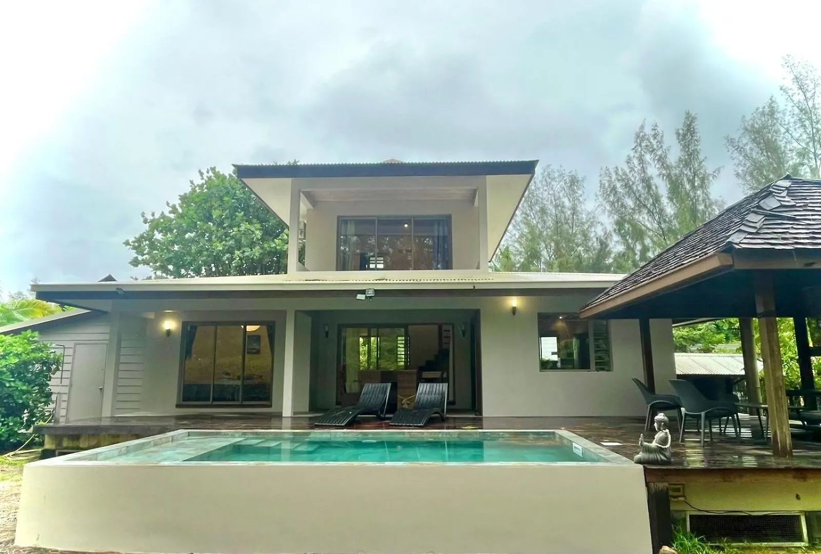 Moorea Temae Villa Walking Dist Beach And Golf Ferienhaus
